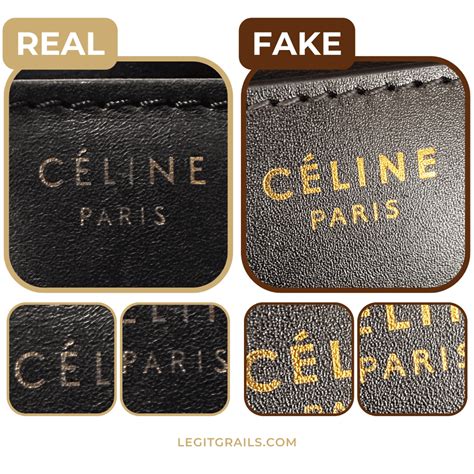 celine fake vs real|real celine purses.